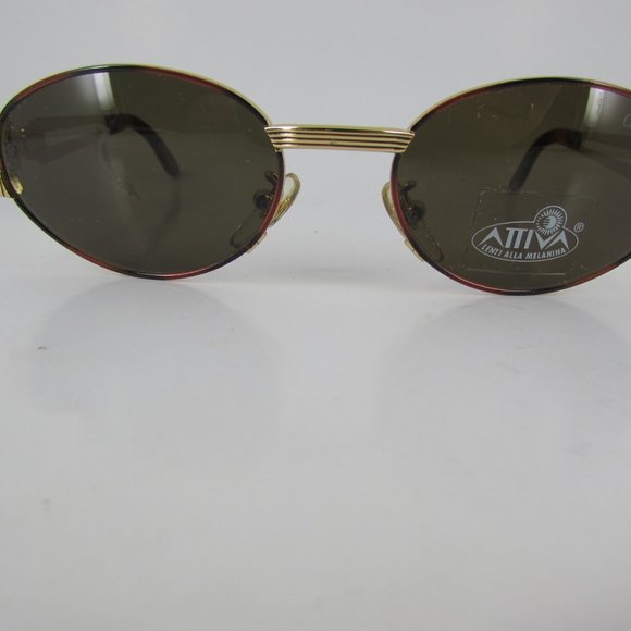 NOS / NWT Vintage Charme Attiva Egyptian Pharaoh 7535 220 Designer Sunglasses main image 4